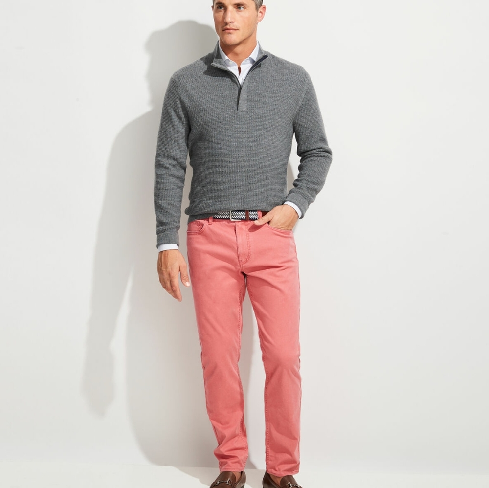 Vineyard Vines salmon 5 pocket pants 33x30